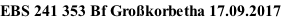EBS 241 353 Bf Großkorbetha 17.09.2017
