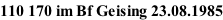 110 170 im Bf Geising 23.08.1985