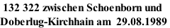 132 322 zwischen Schoenborn und  Doberlug-Kirchhain am  29.08.1989