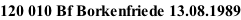 120 010 Bf Borkenfriede 13.08.1989